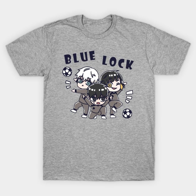 Bluelock chibi T-Shirt by Laris Manis Art